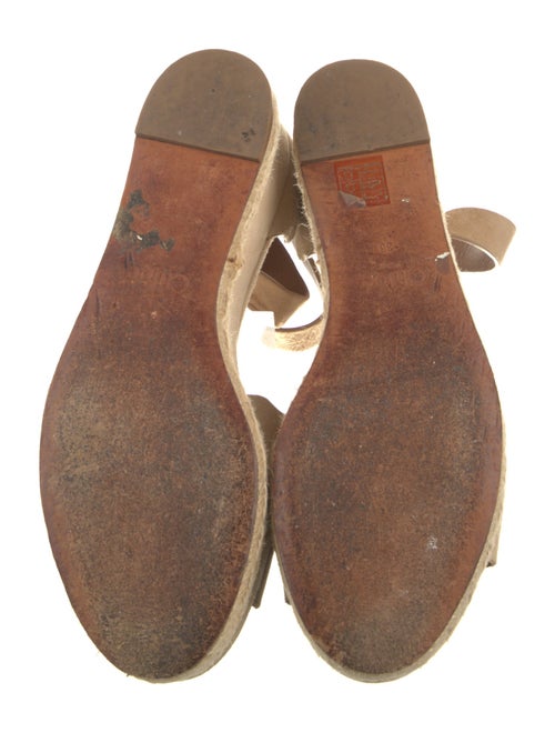 Chloé Suede Scalloped Accent Espadrilles