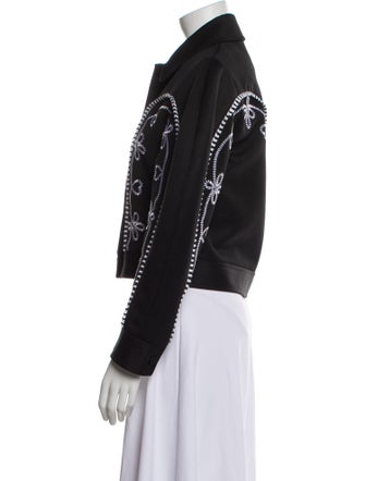 Chloé Virgin Wool Printed Evening Jacket