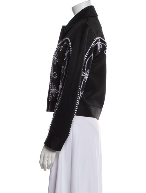 Chloé Virgin Wool Printed Evening Jacket