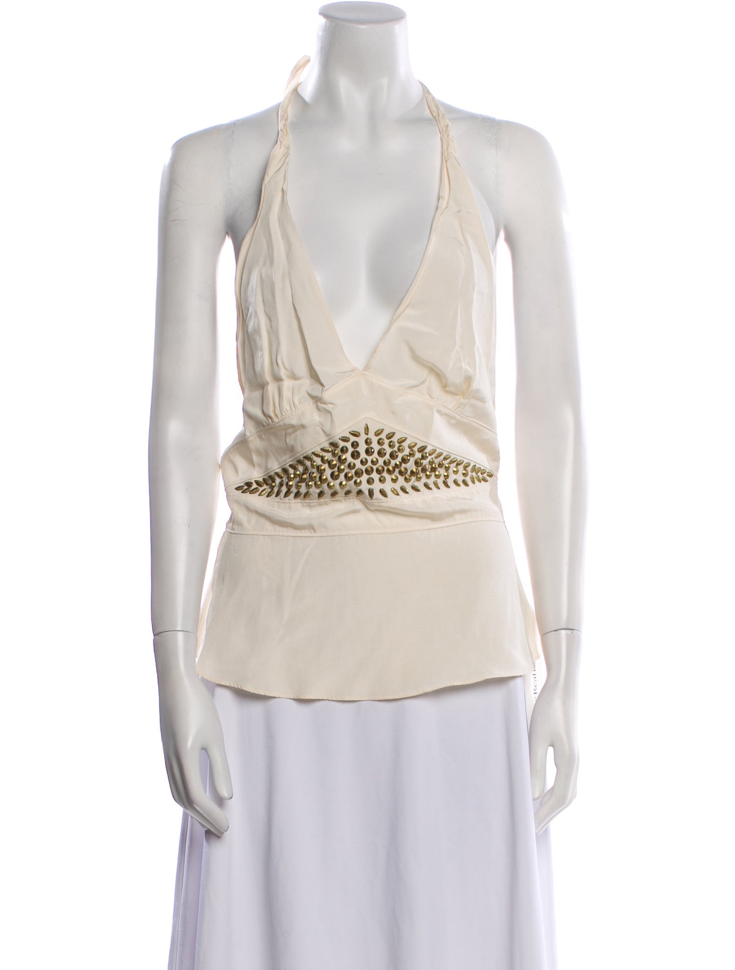 Chloé V-Neck Sleeveless Top