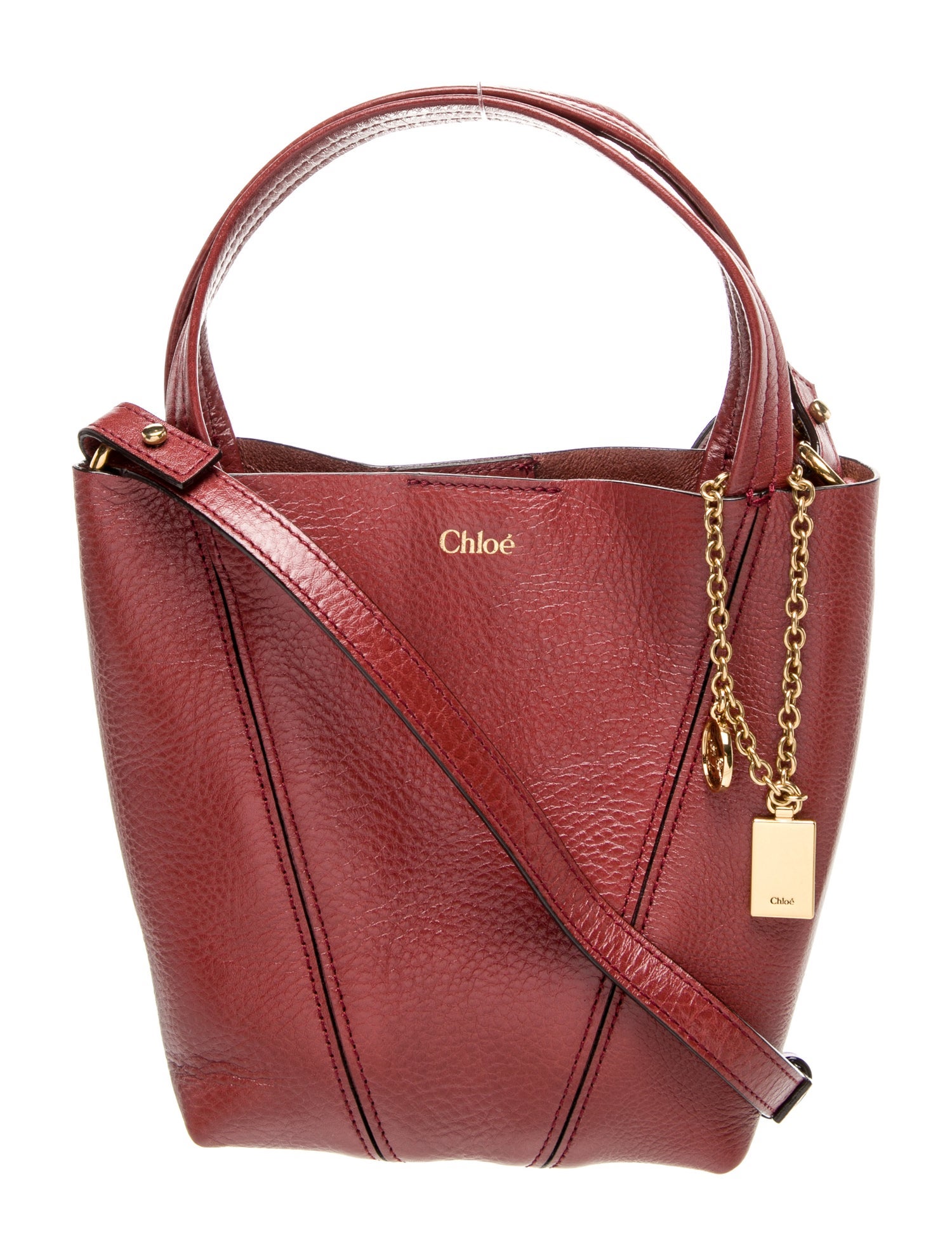 Chloé Leather Spin Small