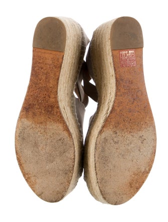 Chloé Suede Scalloped Accent Espadrilles