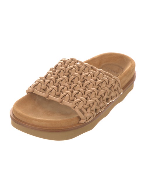 Chloé Leather Slides