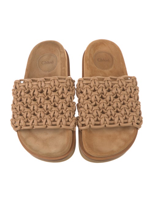 Chloé Leather Slides