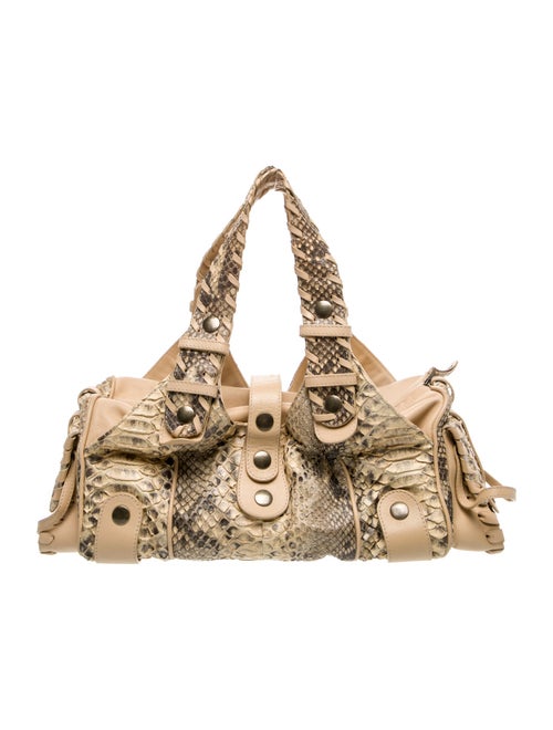 Chloé Leather Python Silverado Mini