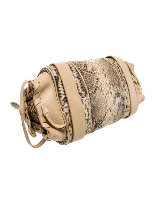 Chloé Leather Python Silverado Mini