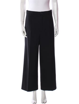 Chloé Virgin Wool Wide Leg Pants