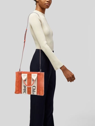 Chloé Suede Woody Small