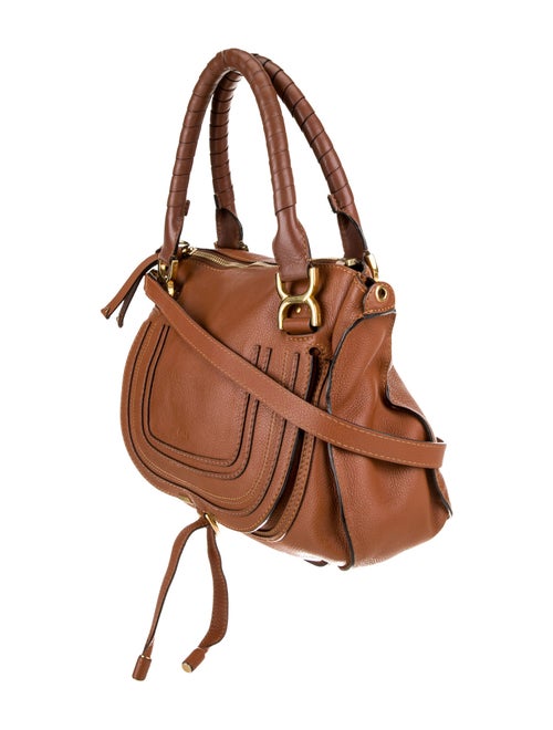 Chloé Leather Marcie Shoulder Bag Medium