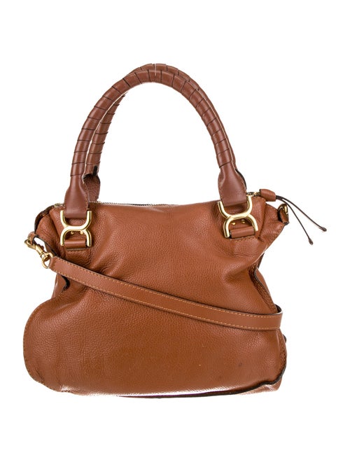 Chloé Leather Marcie Shoulder Bag Medium