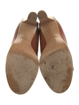 Chloé Leather Slingback Sandals