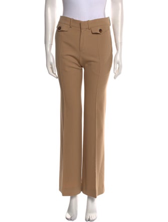 Chloé Virgin Wool Wide Leg Pants