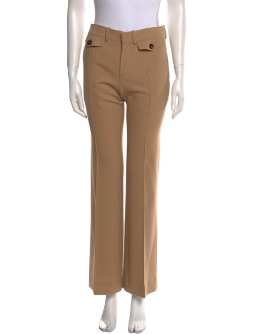 Chloé Virgin Wool Wide Leg Pants