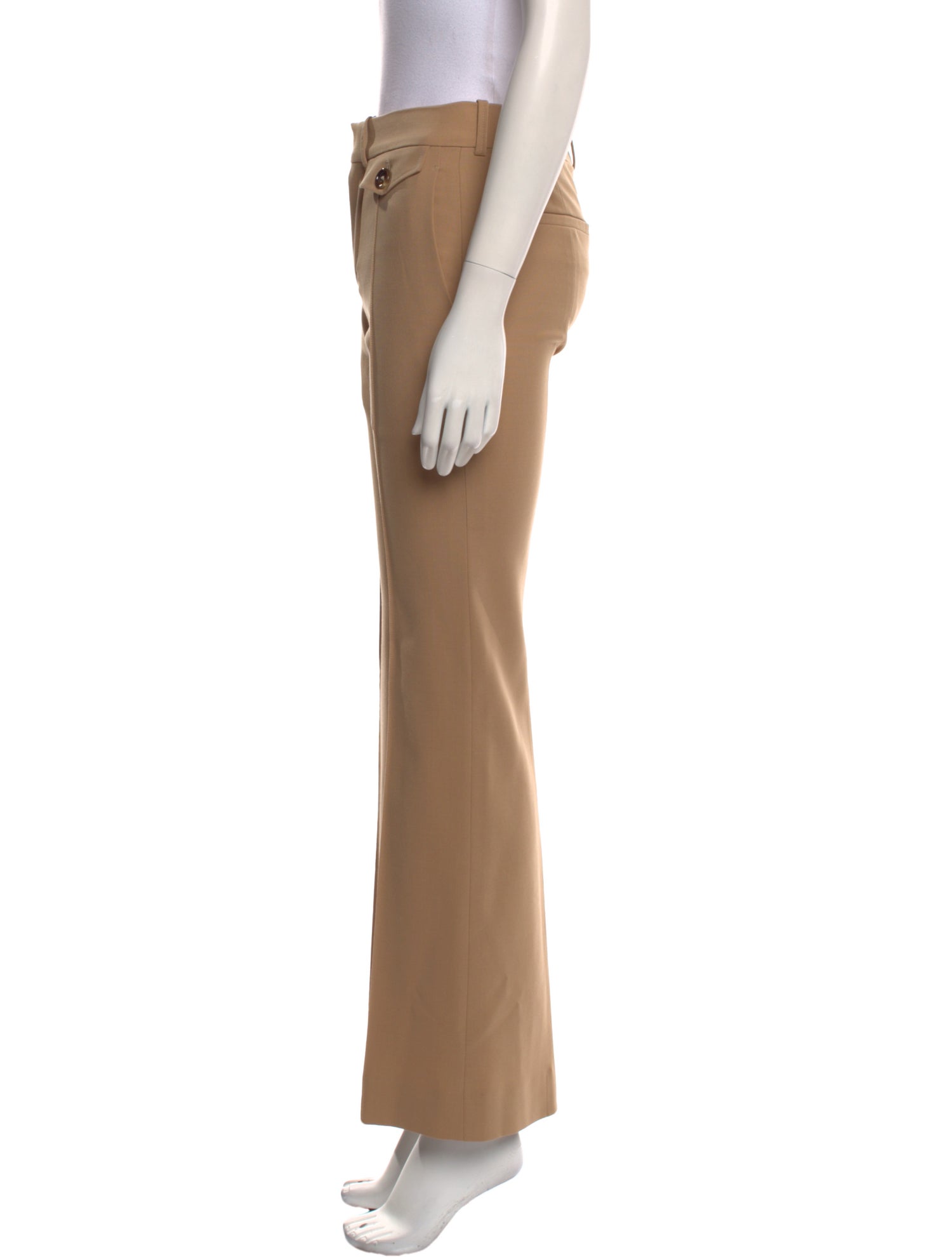 Chloé Virgin Wool Wide Leg Pants