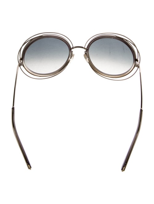 Chloé Round Gradient Sunglasses
