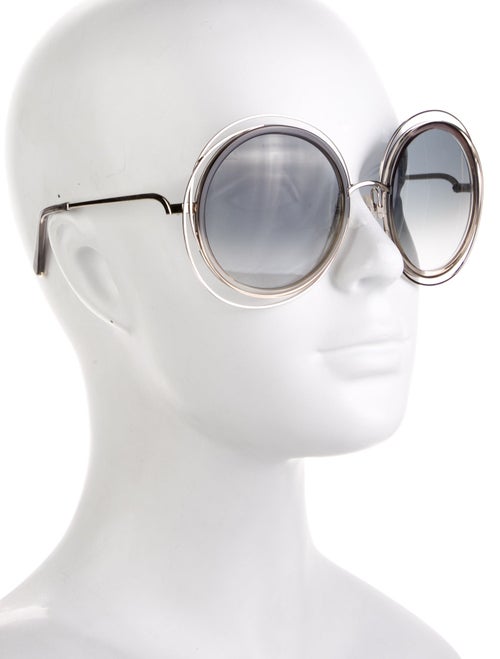 Chloé Round Gradient Sunglasses