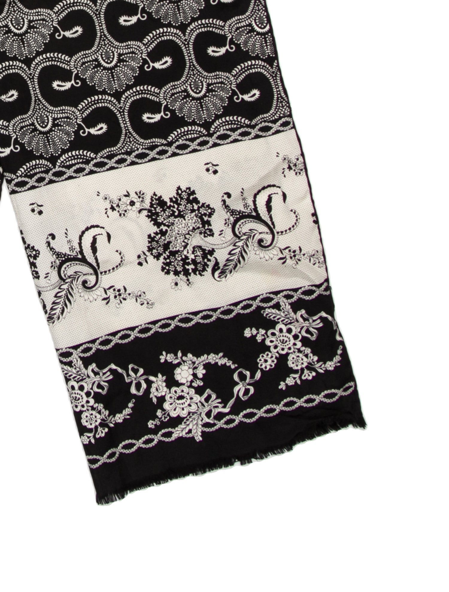 Chloé Silk Paisley Print Scarf