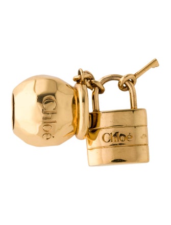 Chloé Sphere Lock Dice Charm