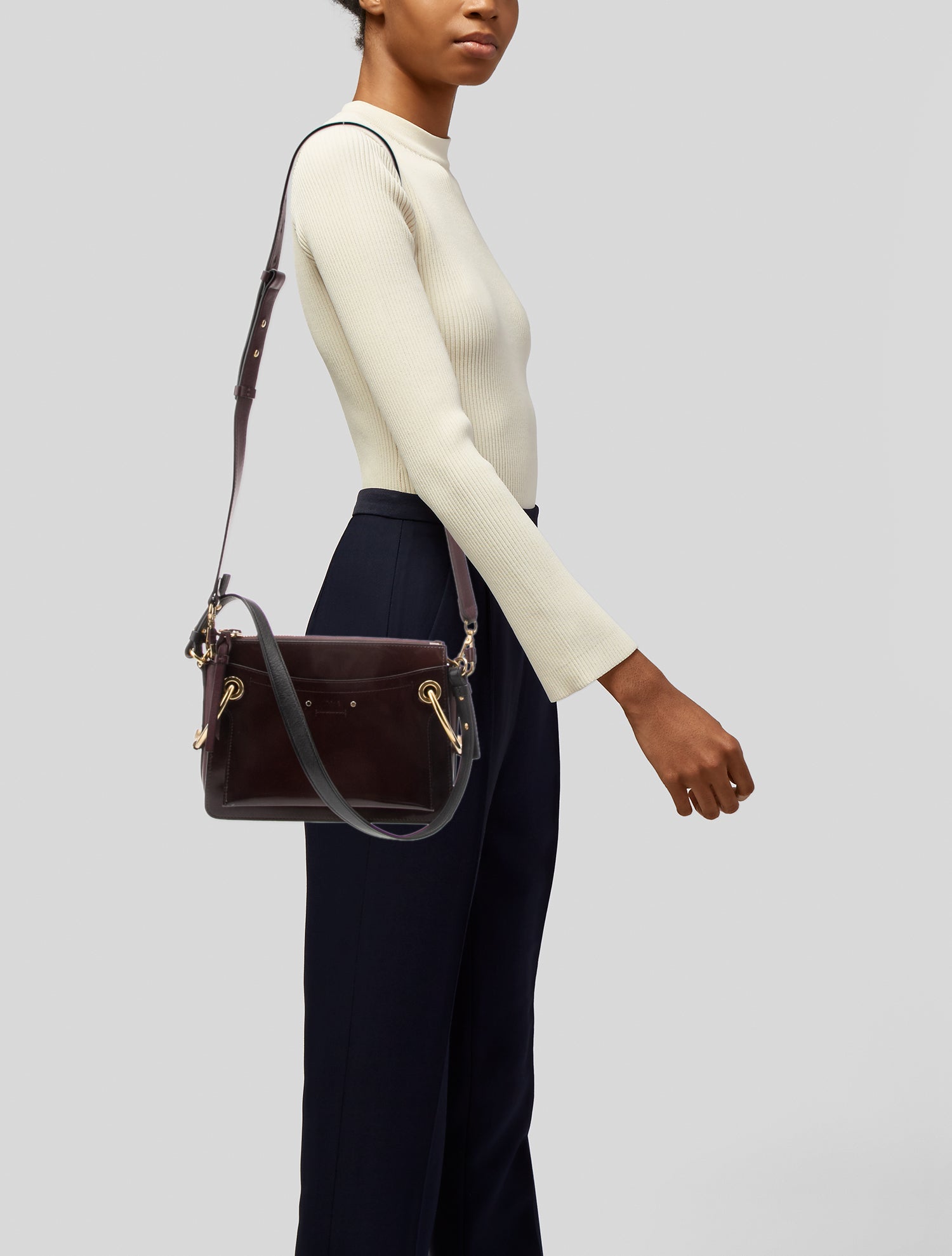 Chloé Leather Top Handle Bag