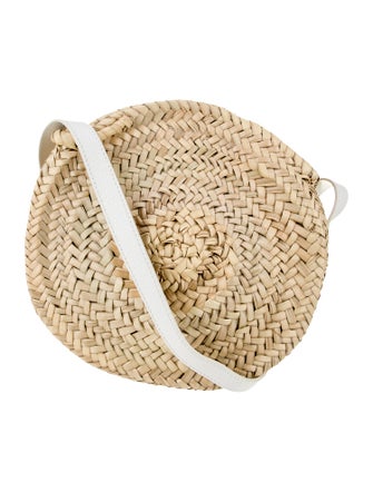 Chloé Raffia Marcie Crossbody Small