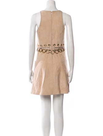 Chloé Scoop Neck Mini Dress