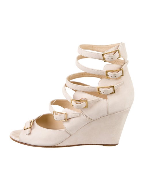 Chloé Nubuck Gladiator Sandals