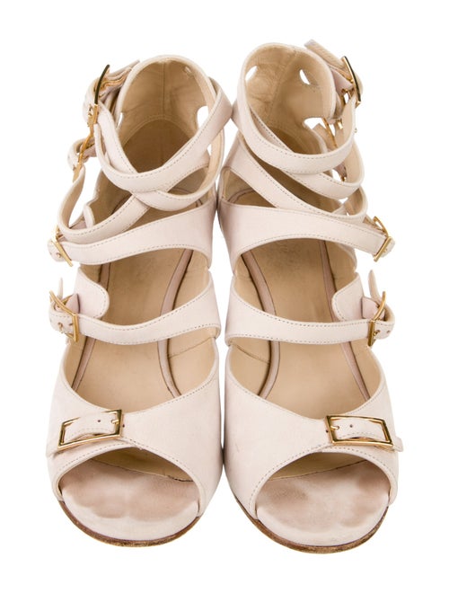 Chloé Nubuck Gladiator Sandals