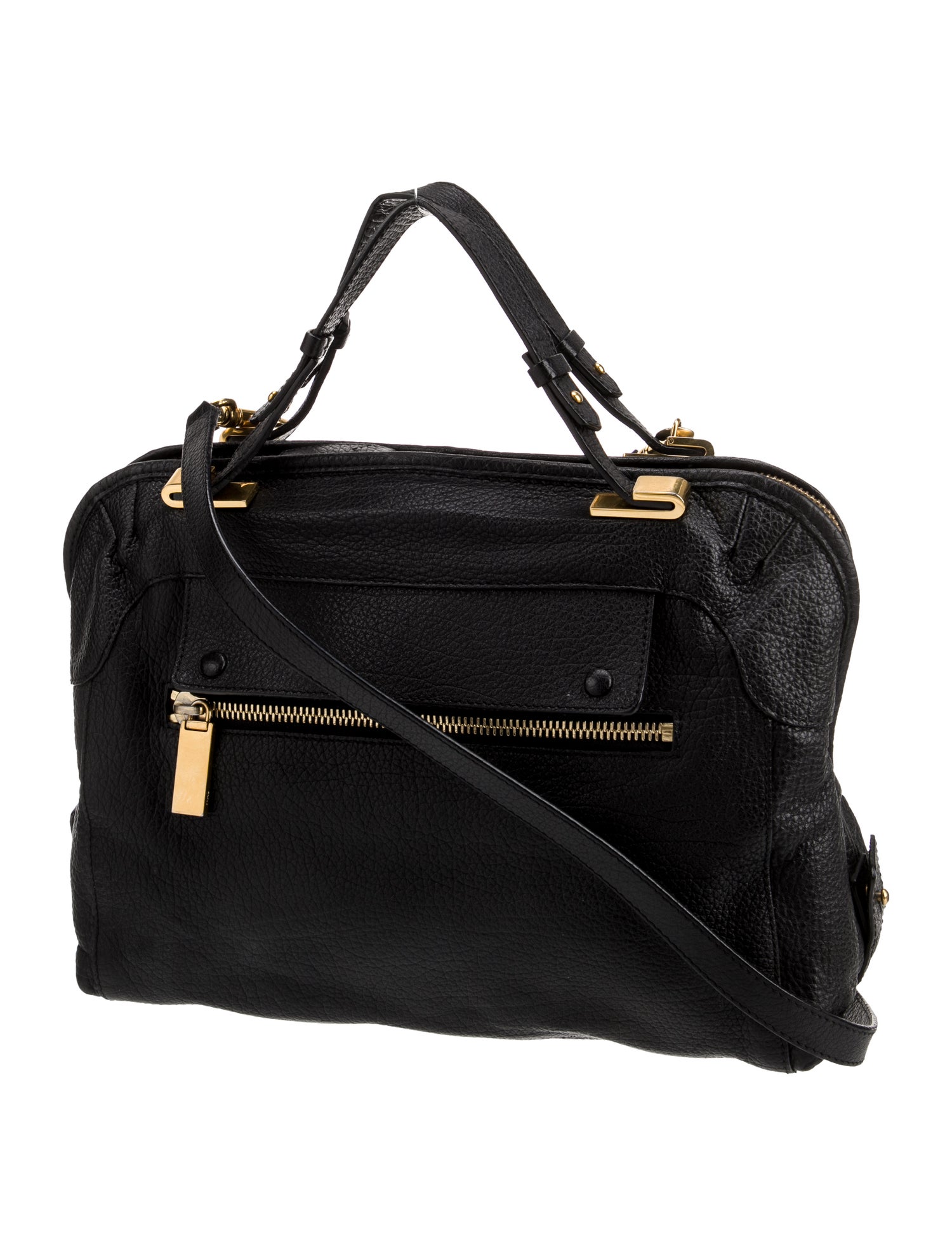 Chloé Leather Top Handle Bag