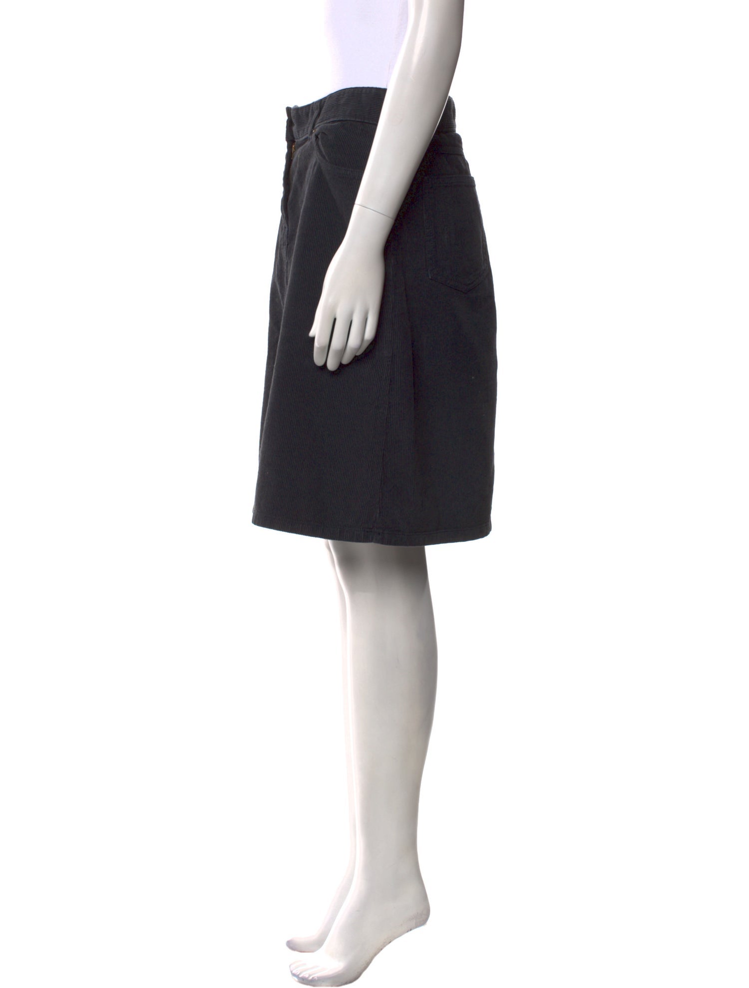 Chloé Braided Accents Knee-Length Skirt