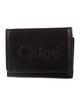 Chloé Leather Printed Compact Wallet