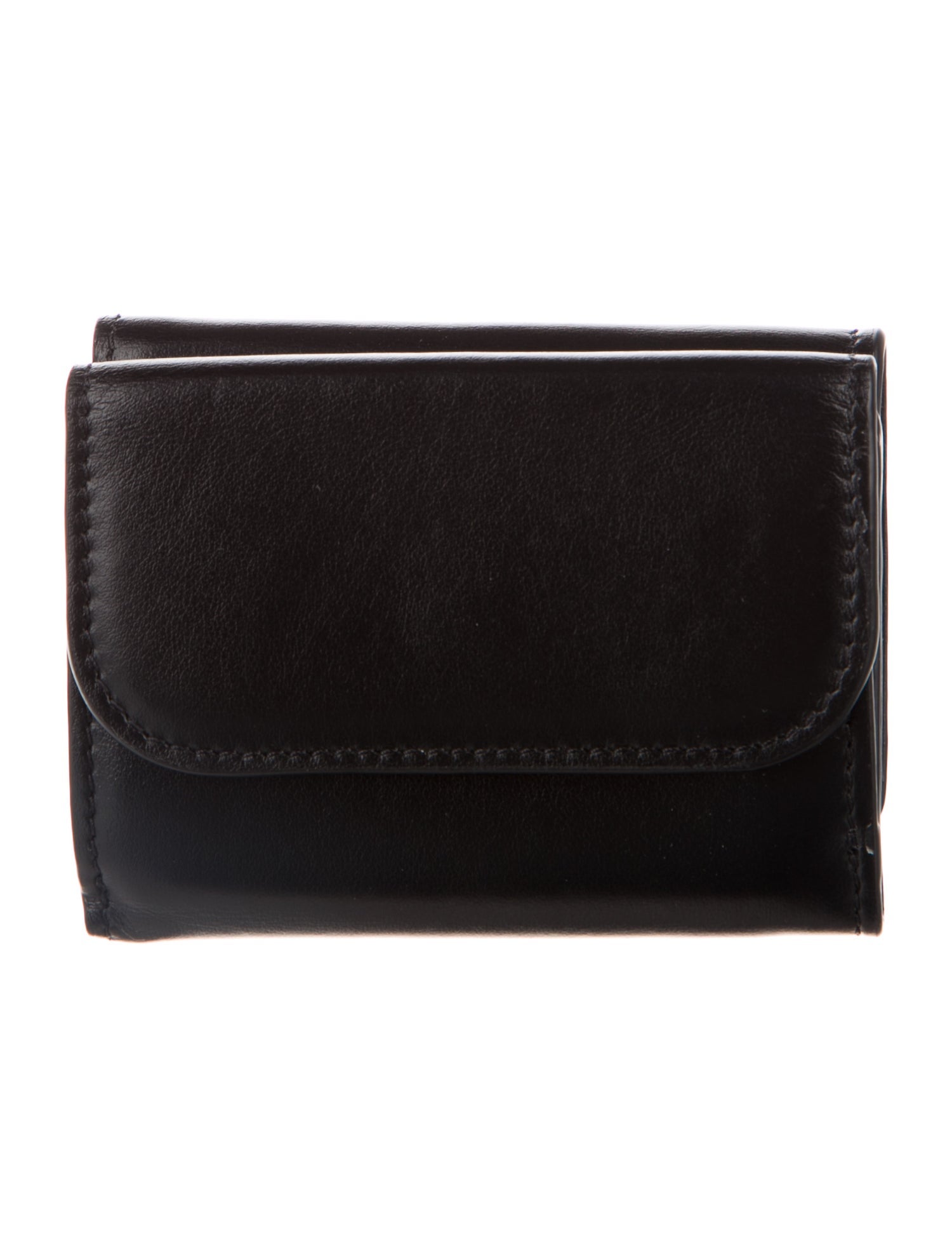 Chloé Leather Printed Compact Wallet