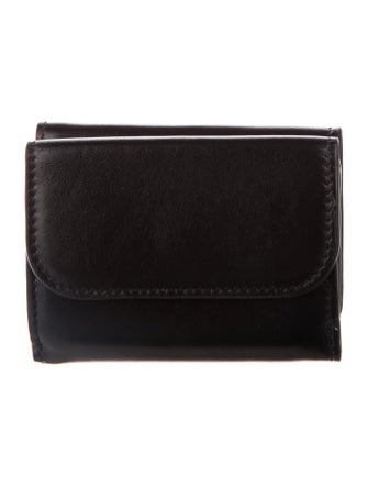 Chloé Leather Printed Compact Wallet