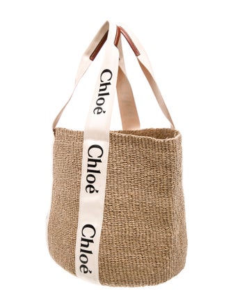 Chloé Raffia Tote