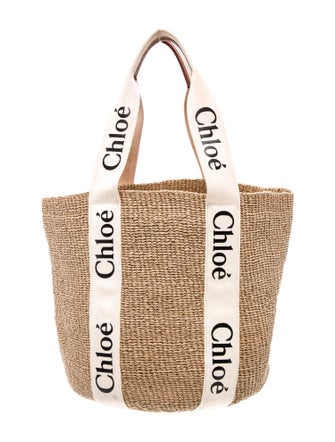 Chloé Raffia Tote