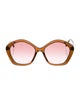 Chloé Oversize Gradient Sunglasses