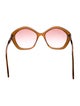 Chloé Oversize Gradient Sunglasses