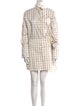 Chloé Plaid Print Mini Dress