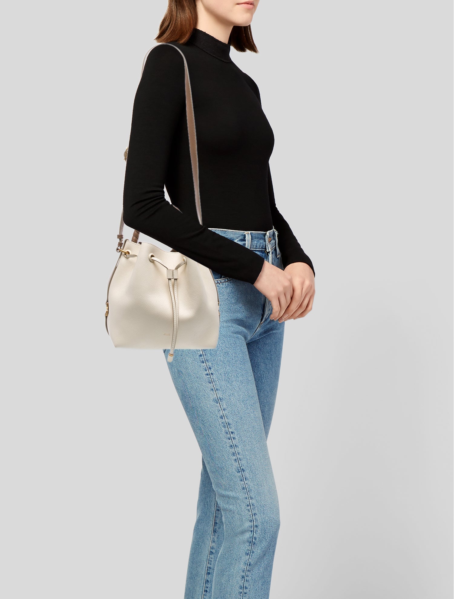 Chloé Leather Marcie Crossbody Small