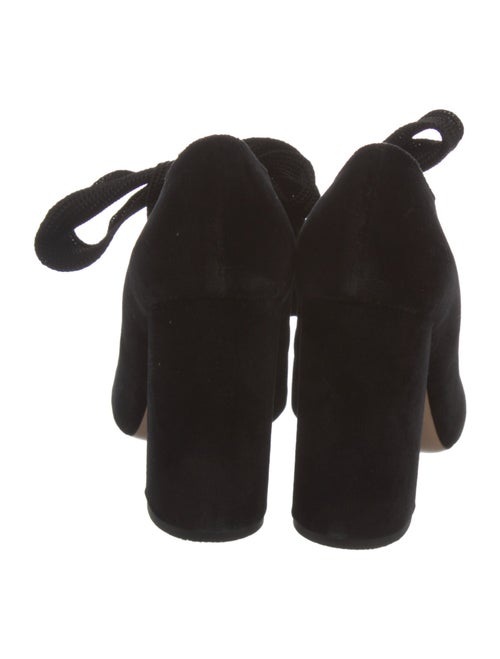 Chloé Velvet Lace-Up Boots