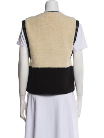 Chloé Colorblock Pattern Vest