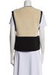 Chloé Colorblock Pattern Vest