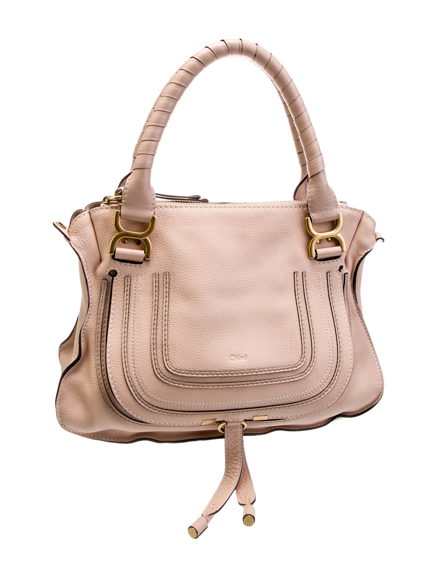 Chloé Leather Marcie Shoulder Bag Small