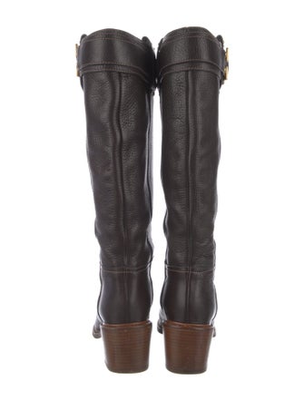Chloé Leather Riding Boots