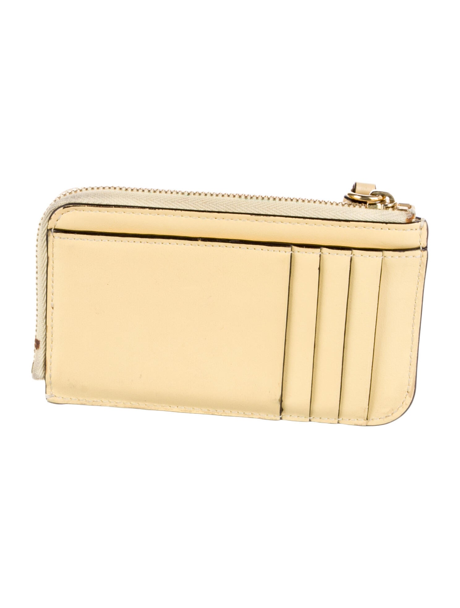Chloé Embossed Leather Wristlet