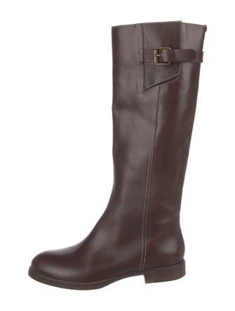 Chloé Leather Riding Boots