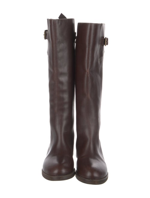 Chloé Leather Riding Boots
