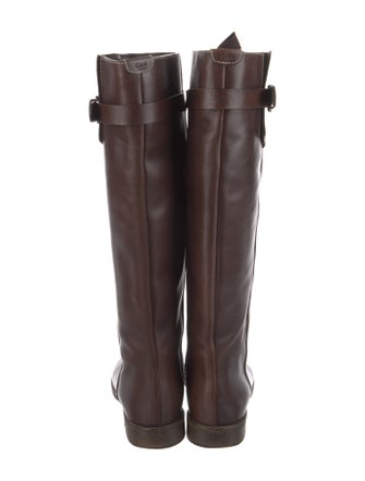Chloé Leather Riding Boots