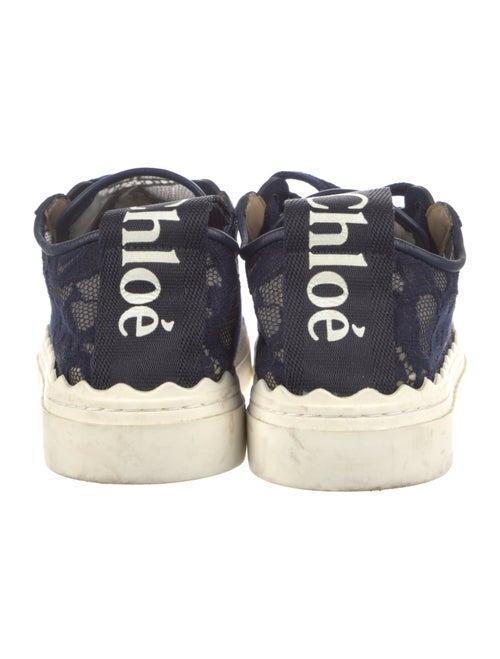 Chloé Lace Lace Pattern Sneakers