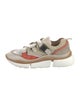 Chloé Mesh Colorblock Pattern Sneakers