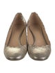 Chloé Leather Scalloped Accent Pumps